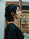 綺麗め☆ボブ[髪質改善/ヘッドスパ/白髪染め/縮毛矯正/いわき]
