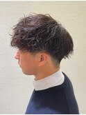 ツイストスパイラルマッシュ ツイスパ メンズパーマ