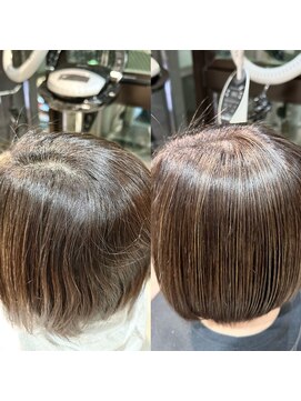 アッシュ 大泉学園店(Ash) 脱白髪染めハイライトカラー【Ash大泉学園 横山】