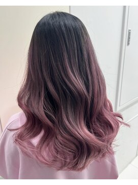 シエスタ バイ アンブルリュクス(siesta by amble luxe) ピンクラベンダーグラデーション