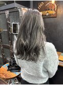 細めたっぷりハイライト