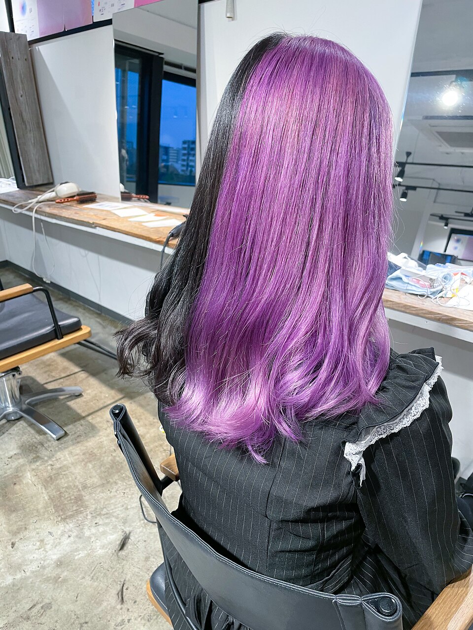 パープルベア様ページ 原色パープルロングスタイル：L075888813｜ヘアーエクステンド