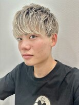 ロミーオム 本厚木(ROMMY. Homme)&nbsp;刈り上げツーブロック王道マッシュショートカラーメンズヘア