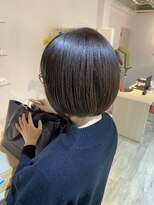 ヘアーメイク ハルナ ショートボブ