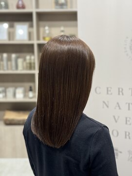 プレビア 上尾店(PREVIA) 髪質改善カラー☆ナチュラルブラウン