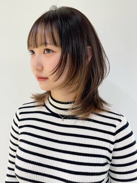 アイティーバイアルバム 下北沢店(IT by ALBUM) グレージュカラーニュアンスカラーくびレイヤー美髪_ba490391