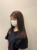 ヘアデザイン アクスト 西宮北口本店(HAIR DESIGN axt) ☆ちょっと色味感ほんのりラベンダーグレージュ