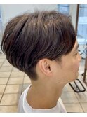 朝を楽にする毛流れセンターパートin大宮メンズカットパーマ