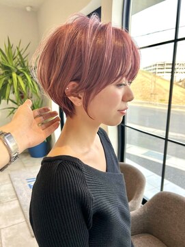 ヘアメイクアース 八潮店(HAIR & MAKE EARTH) 大人ショート丸みショートカットマッシュショート