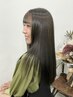 ★髪質改善★〈平日限定〉カット＋縮毛矯正＋トリートメント￥23650→￥21200