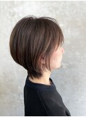 王道！大人かわいいショートボブ