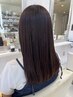 【理想のヘアスタイルに】　生ケラチンカラー＋デザインカット　￥15800
