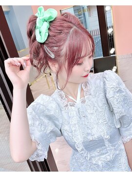 ルイ(LOUIS) 【 LOUIS 】色落ちが桜色になるピンク