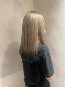 アオ(AO。) 顔まわりカット/デザインカラー/グラデーションカラー