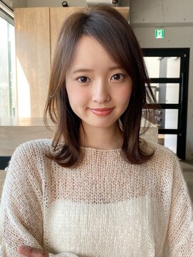エトラ 渋谷店(etora) 前髪 メルティーカラー 似合わせカット 小顔"