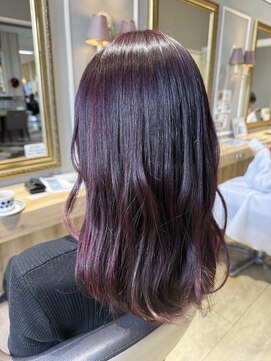 アクイール(ACCUEILLIR) バーガンディレッド