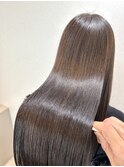 髪質改善＊艶髪ロンググレーベージュ＊美髪【Zina本八幡】
