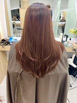 クシュ 本川越店(kusyu...) イメチェンホワイトブロンド外ハネボブ美髪ワイドバング韓国黒髪