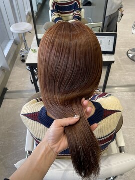 ルクス(Luxs) 【艶髪オレンジブラウン】