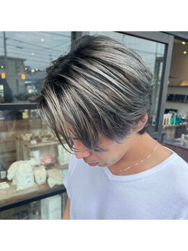 ミルシンク(1005mille cinq) バレイヤージュ/アッシュグレー