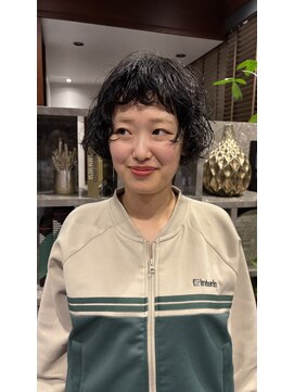 ルシードスタイルソレイユ(LUCIDO STYLE SOLEIL) マッシュボブパーマ