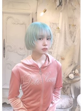 アルモワール(Armoire) フェイスレイヤー/レイヤーボブ/ミントグリーン/ミント