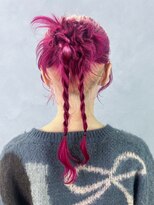 アイティー バイ アルバム 中野店(IT by ALBUM)&nbsp;ホワイトブロンドロングおくれ毛前髪カット美髪_ba546204