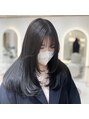 ジーナ 博多筑紫口(Zina) 顔周りレイヤーカットで韓国スタイルに♪