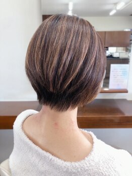 ヴィヴァーチェフィオーレ(Vivace fiore)の写真/お客様一人ひとりに合わせた似合わせショートをご提案＊毎日の髪のお手入れの方法やホームケア方法も◎