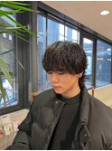 波巻きパーマツイストスパイラルスパイラルパーマ