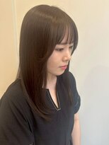 ベルフェミンキルン(Belle femin kilun) アッシュブラウン 艶髪 顔周りカット レイヤー 髪質改善 20代