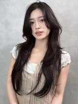 シティ(CITY)&nbsp;ロングヘア レイヤーカットロング ロングレイヤー 顔周りカット