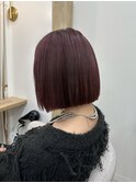 ボブ×カシスピンク