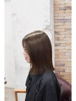 アリー 原宿 表参道(ALLY)&nbsp;ALLY稲木 髪質改善×ブリーチなしグレージュカラー