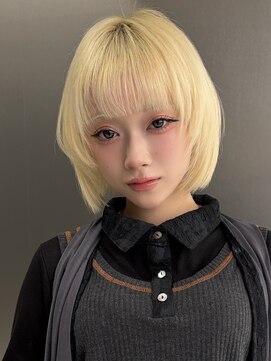 サンド 鹿児島中央(sand) ボブ/韓国ボブ/タッセルボブ/イメチェン/似合わせカット]