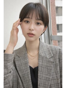 ベル 銀座並木通り店(Belle) 《可愛い前髪に》前髪カット/レイヤーカット/髪質改善/ショート
