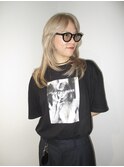 海外ハイトーンヘアデザインカラーローラライト(表参道)