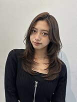 ブリッサ(brisa)&nbsp;ロングレイヤー/顔周りレイヤー/暗髪/透明感カラー
