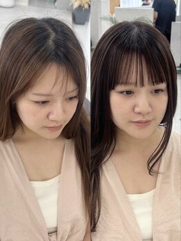 スウェル(SWELL)の写真/前髪も髪質も、もっと理想の髪へ