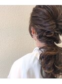 【ＬＩＣＯ】ラフ感　ダウンヘアアレンジ