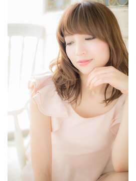 モッズ ヘア 福岡姪浜店(mod's hair) ルーズウェーブでカジュアルミディb