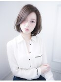 卵型、丸顔型の方にオススメボブ