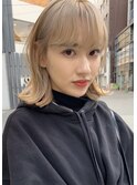 ブロンドボブ