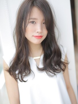 アグ ヘアー ミーサ 赤塚店(Agu hair mysa) ラフウェーブな甘カジュセミロング