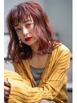 オースティン 門前仲町(AUSTIN)&nbsp;AUSTIN☆外ハネボブアッシュブラウンネオウルフツイストパーマ