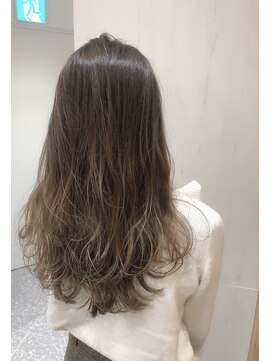 フィゼル あべのルシアス店(Aujua fizelle) ナチュラルグラデーション＊増崎彩乃