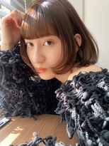 ボタン ハカタ(VOTAN hakata)&nbsp;【YU_KA】チョコレートカラー×顔まわりカット