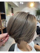 クラッチバイシオンアグリゲイト(CLUTCH by Zi-on aggregate)&nbsp;シャドールーツ ×ミントアッシュ×ショート/ブルーシルバー