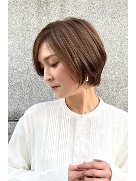 レスピア 銀座(Respia) 大人ハイライト艶髪ヘルシーショート【銀座/有楽町】30代40代50