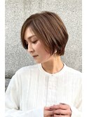 大人ハイライト艶髪ヘルシーショート【銀座/有楽町】30代40代50